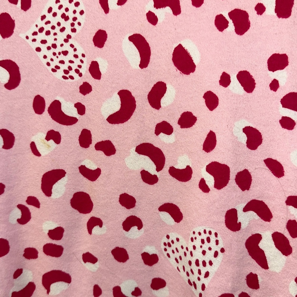 Kim Rogers Valentine Heart Perfectly Soft 100% Cotton 3/4 sleeve Top XXL